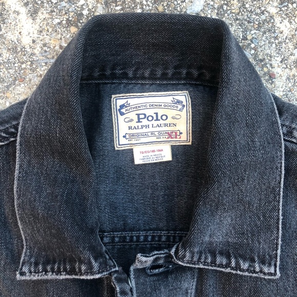 POLO RALPH LAUREN “washed” Trucker Jacket (SZ XL) - Picture 5 of 9